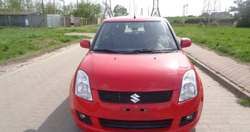 Suzuki Swift cena 11200 przebieg: 174633, rok produkcji 2009 z Wronki małe 301